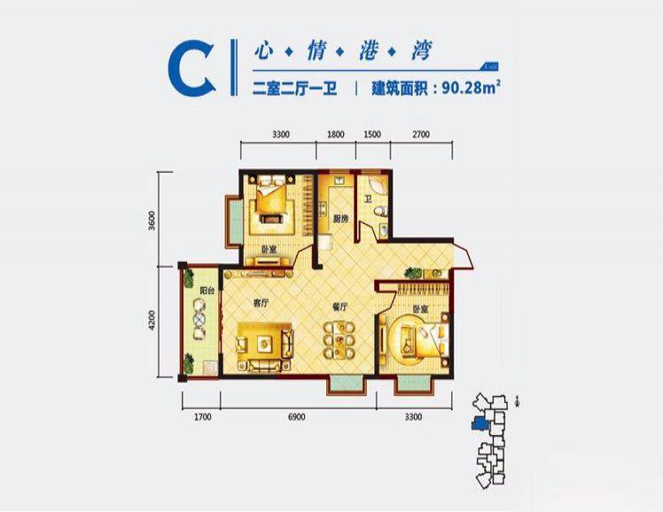 广西防城港夏威夷豪庭户型图