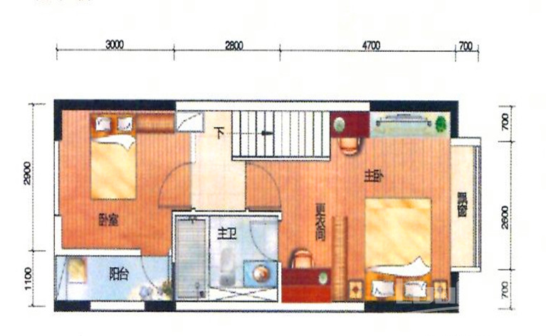 广西北海亿兆禧悦湾户型图